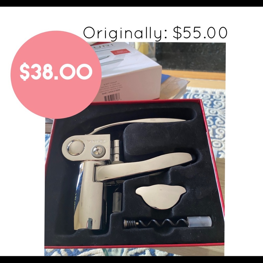 Vinturi wine opener